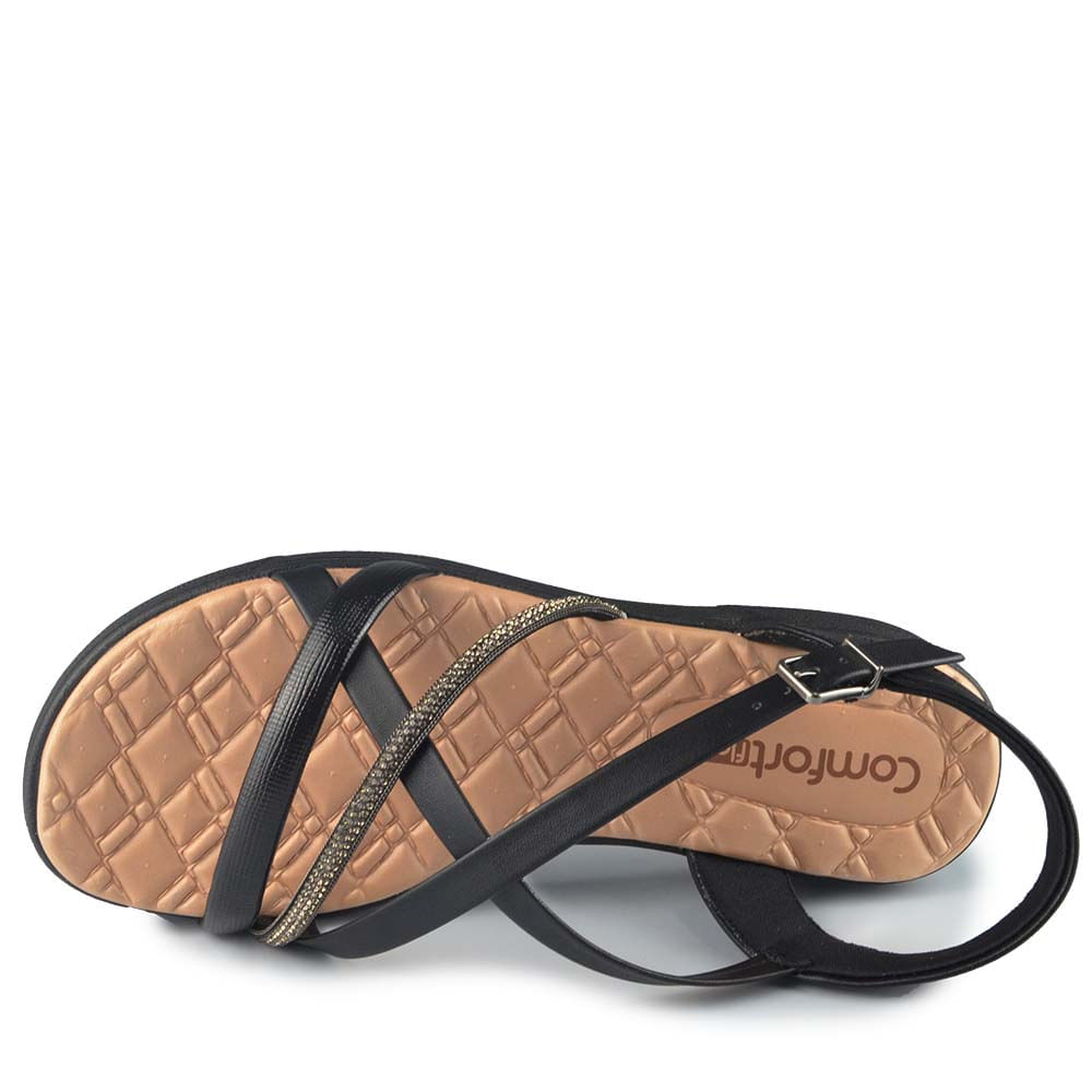 Sandália Comfortflex Feminina 2542404 - Foto 4