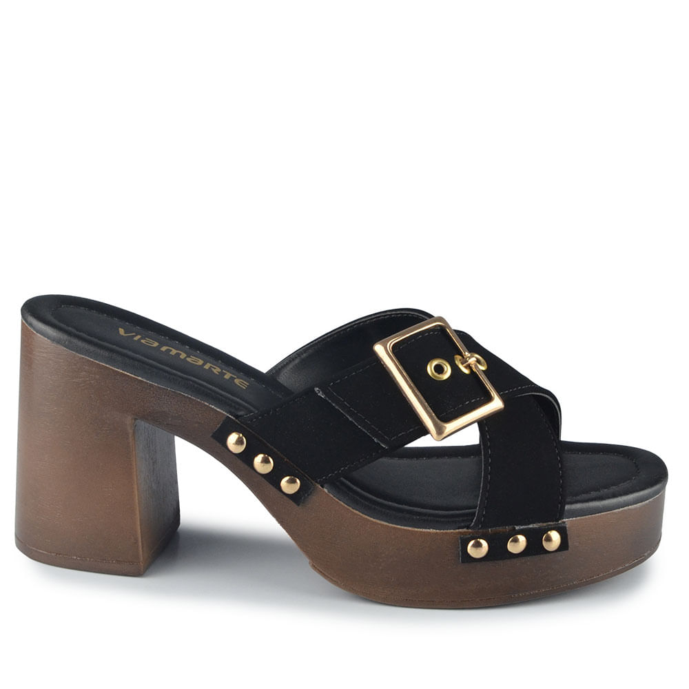 Tamanco Via Marte Feminino 311-003-01 - Foto 1