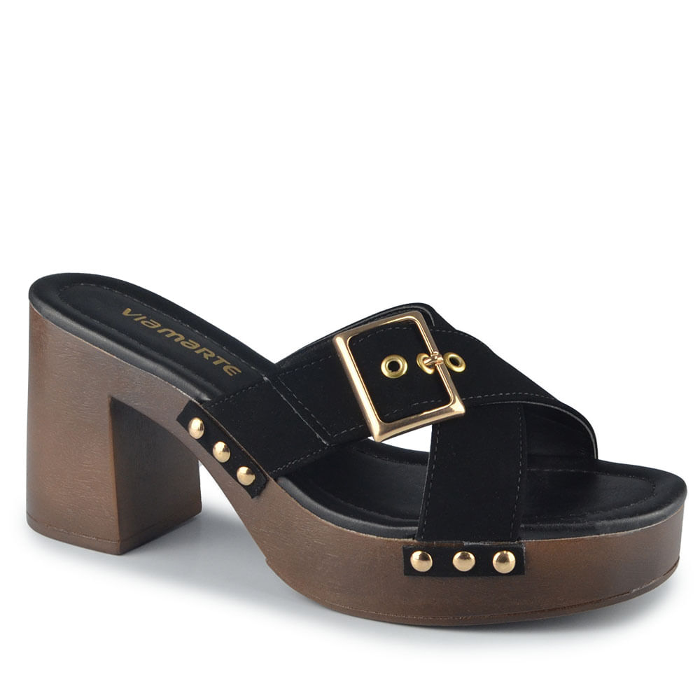 Tamanco Via Marte Feminino 311-003-01 - Foto 2