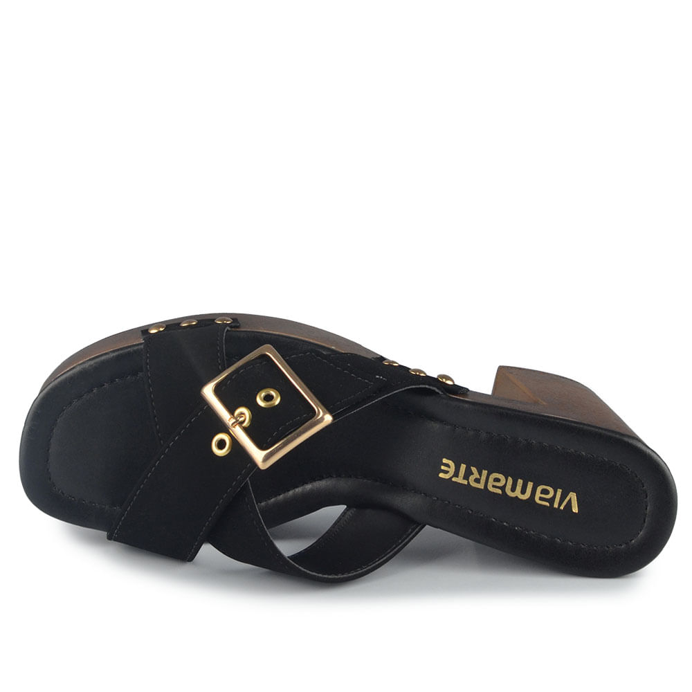 Tamanco Via Marte Feminino 311-003-01 - Foto 4