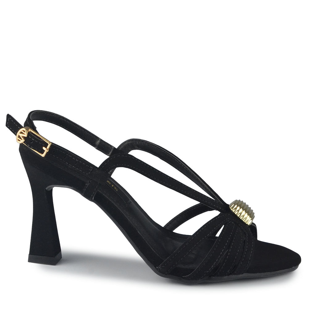 Sandália Salto Alto Via Marte Feminina 279-009-01 - Foto 1