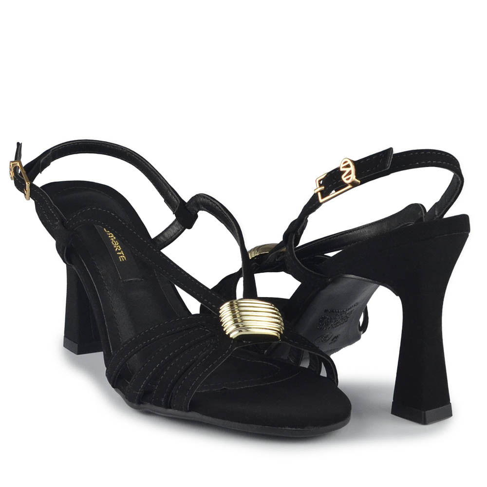 Sandália Salto Alto Via Marte Feminina 279-009-01 - Foto 6