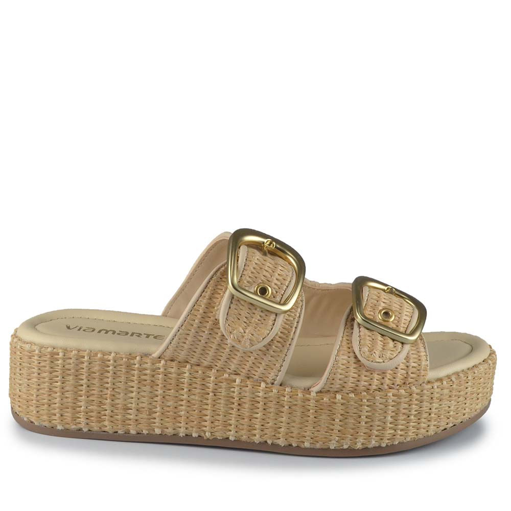 Sandália Papete Via Marte Feminina 312-006-01 - Foto 1