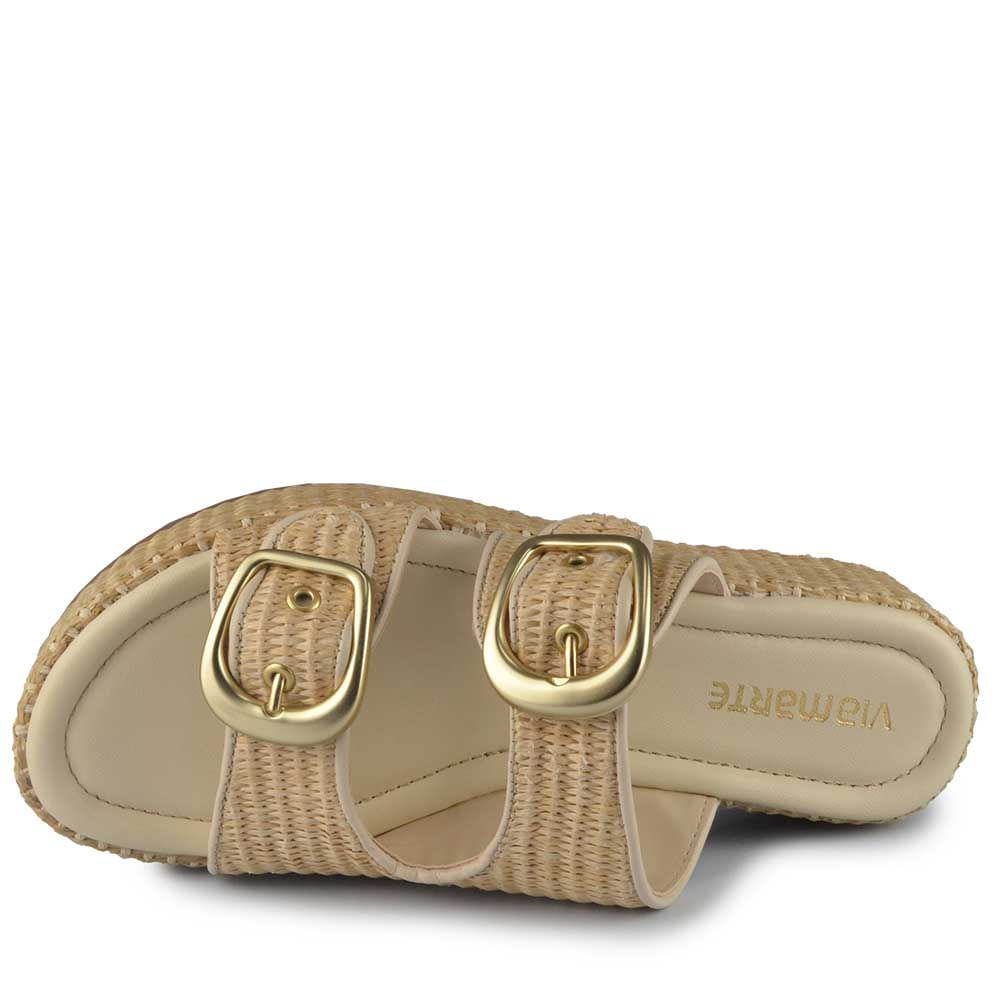 Sandália Papete Via Marte Feminina 312-006-01 - Foto 4