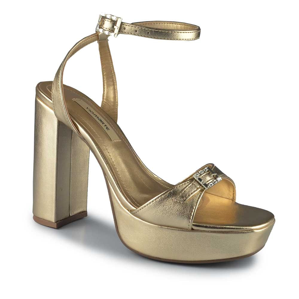 Sandália Salto Alto Via Marte Feminina 284-001-01 - Foto 2