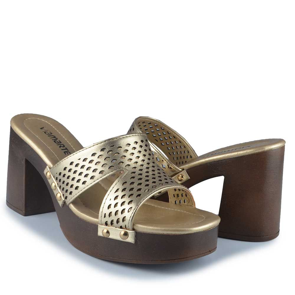 Tamanco Via Marte Feminino 311-004-01 - Foto 6