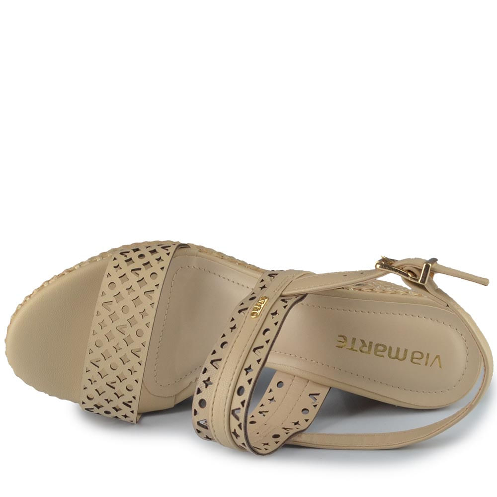 Sandália Salto Alto Via Marte Feminina 275-003-01 - Foto 4