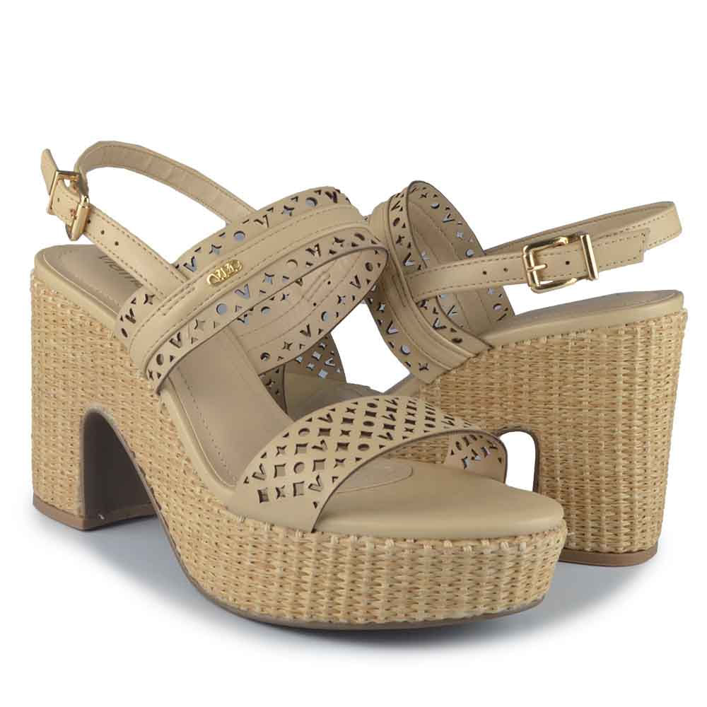 Sandália Salto Alto Via Marte Feminina 275-003-01 - Foto 6