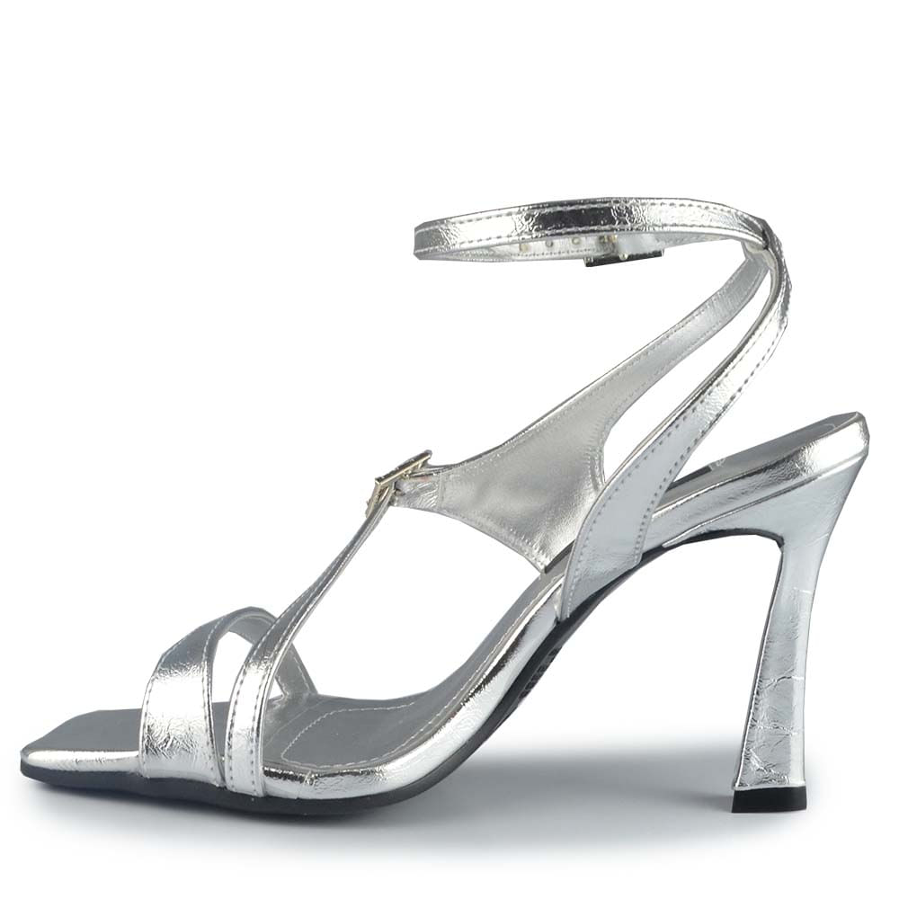 Sandália Salto Alto Via Marte Feminina 298-004-01 - Foto 3