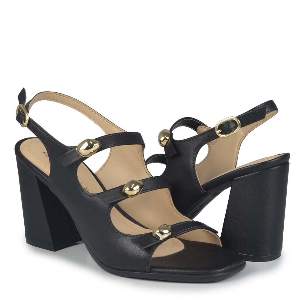 Sandália Ramarim Feminina Salto Bloco 2541205 - Foto 6