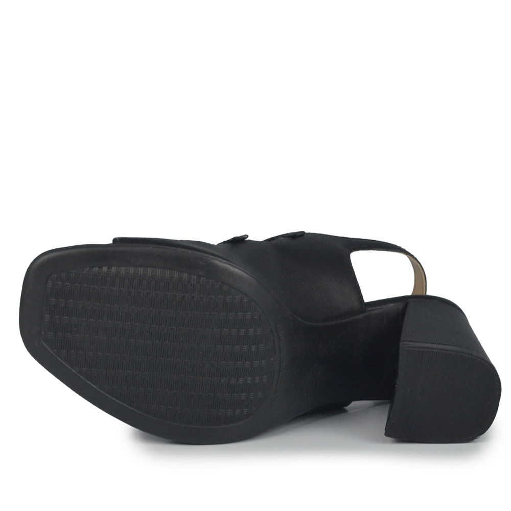 Sandália Ramarim Feminina Salto Bloco 2541205 - Foto 5