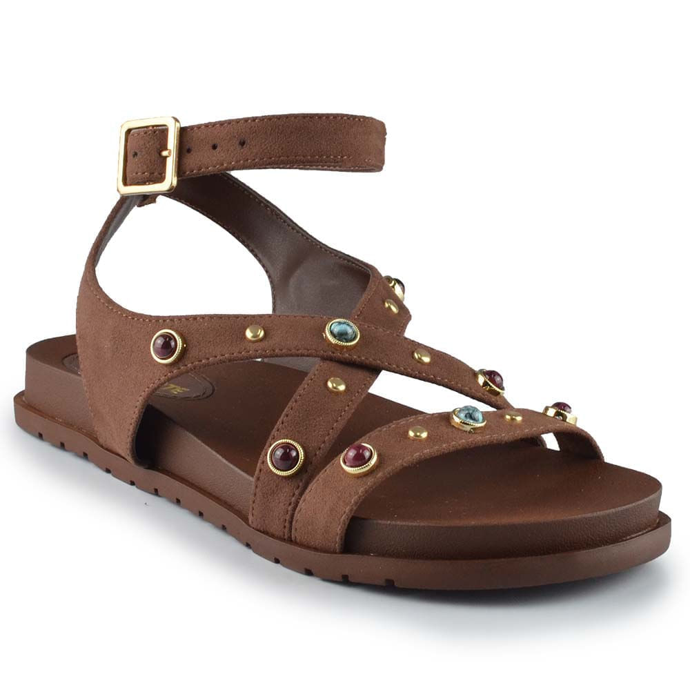 Sandália Papete Via Marte Feminina 174-016-01 - Foto 2