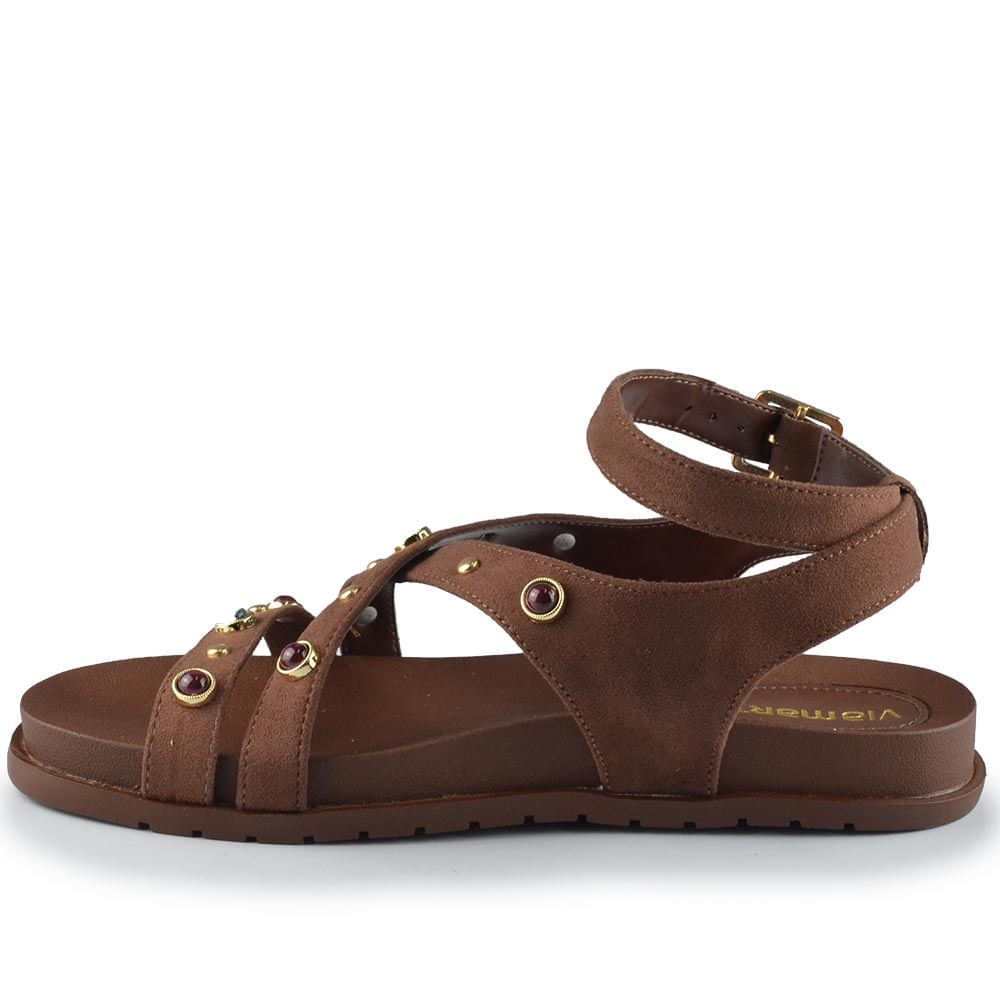 Sandália Papete Via Marte Feminina 174-016-01 - Foto 3