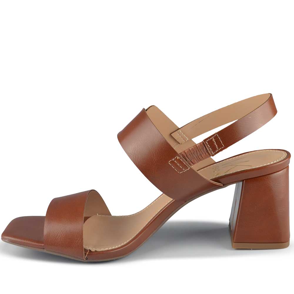 Sandália Salto Bloco Vero K Feminina 1751.880 - Foto 3