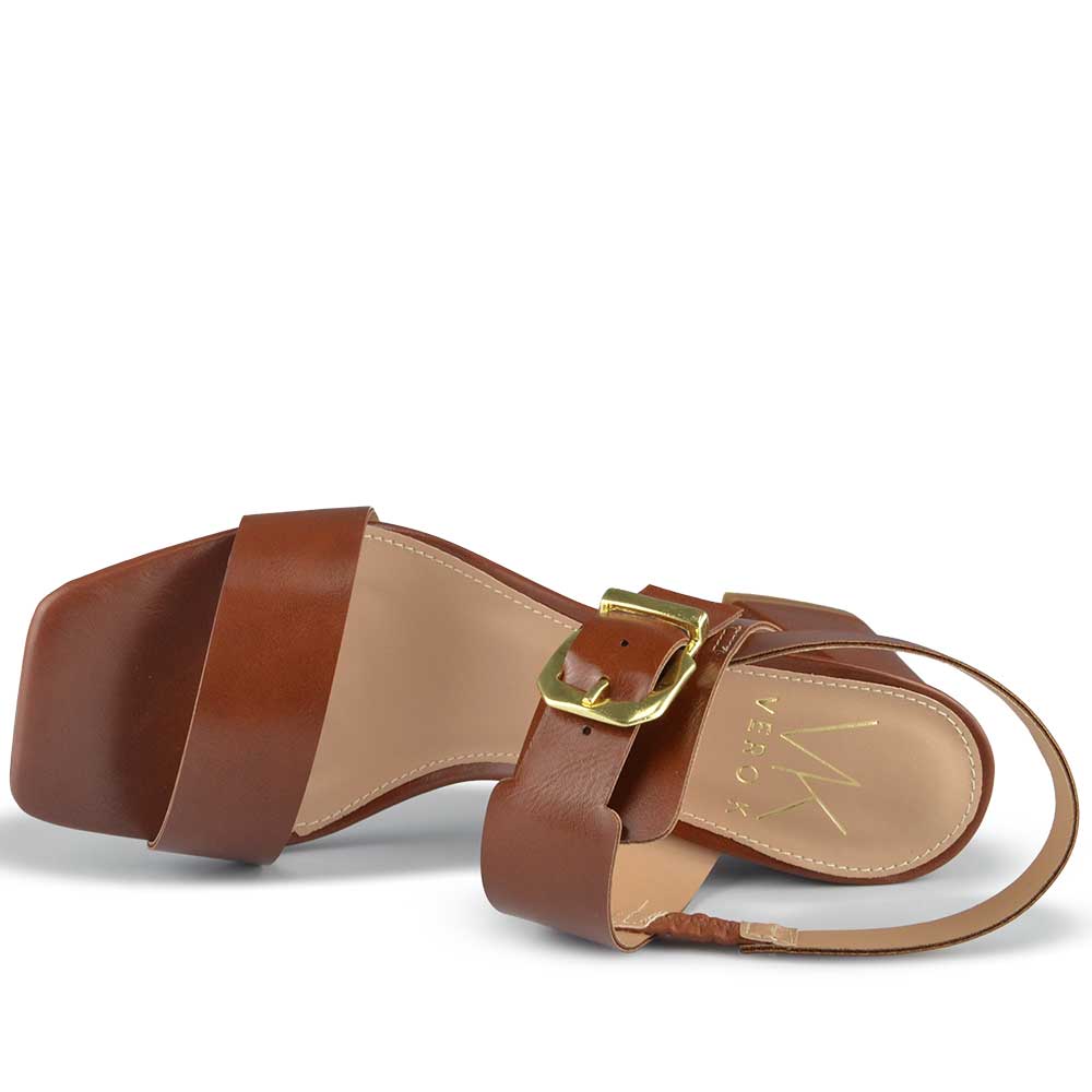 Sandália Salto Bloco Vero K Feminina 1751.880 - Foto 4