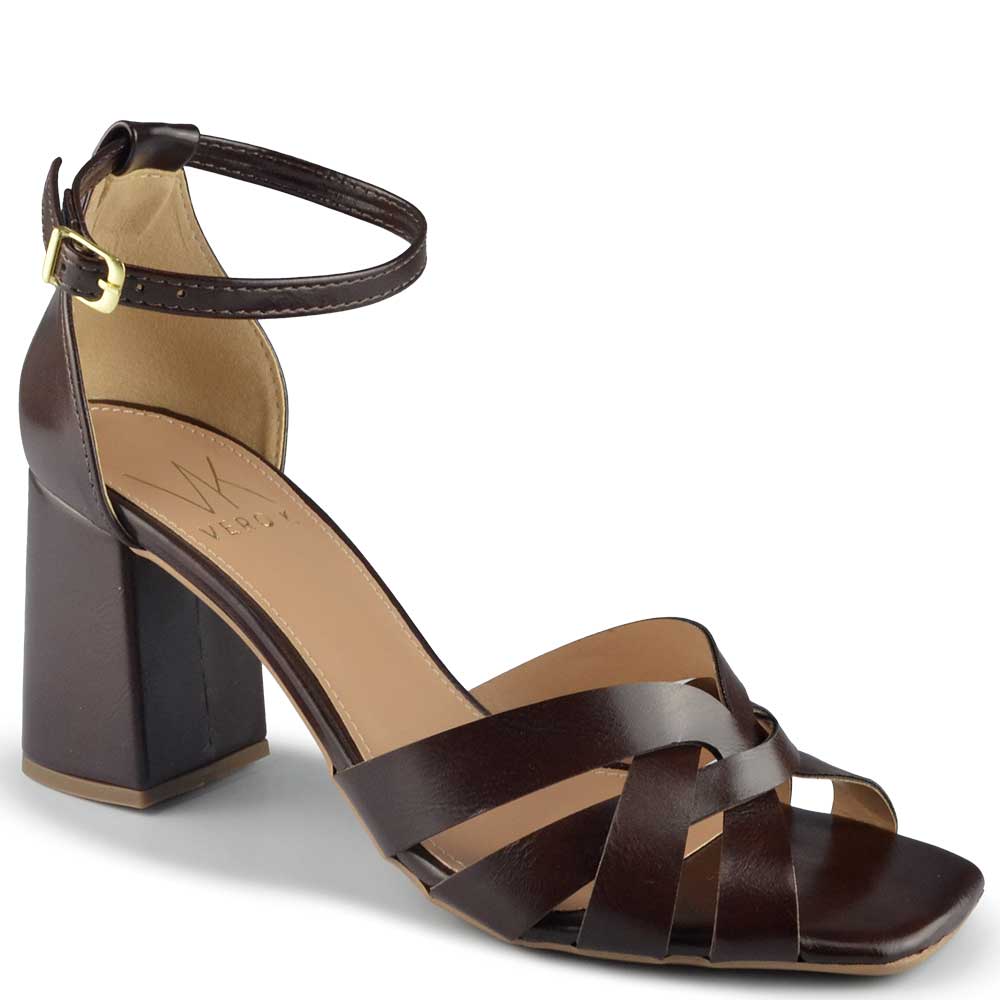 Sandália Salto Bloco Vero K Feminina 123.877 - Foto 2