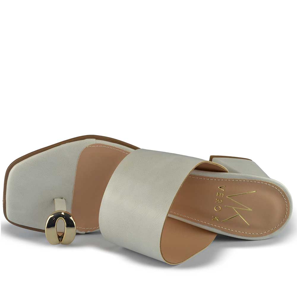 Tamanco Salto Alto Vero K Feminino 020.961 - Foto 4