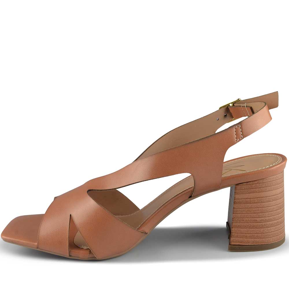 Sandália Salto Bloco Vero K Feminina 130.893 - Foto 3