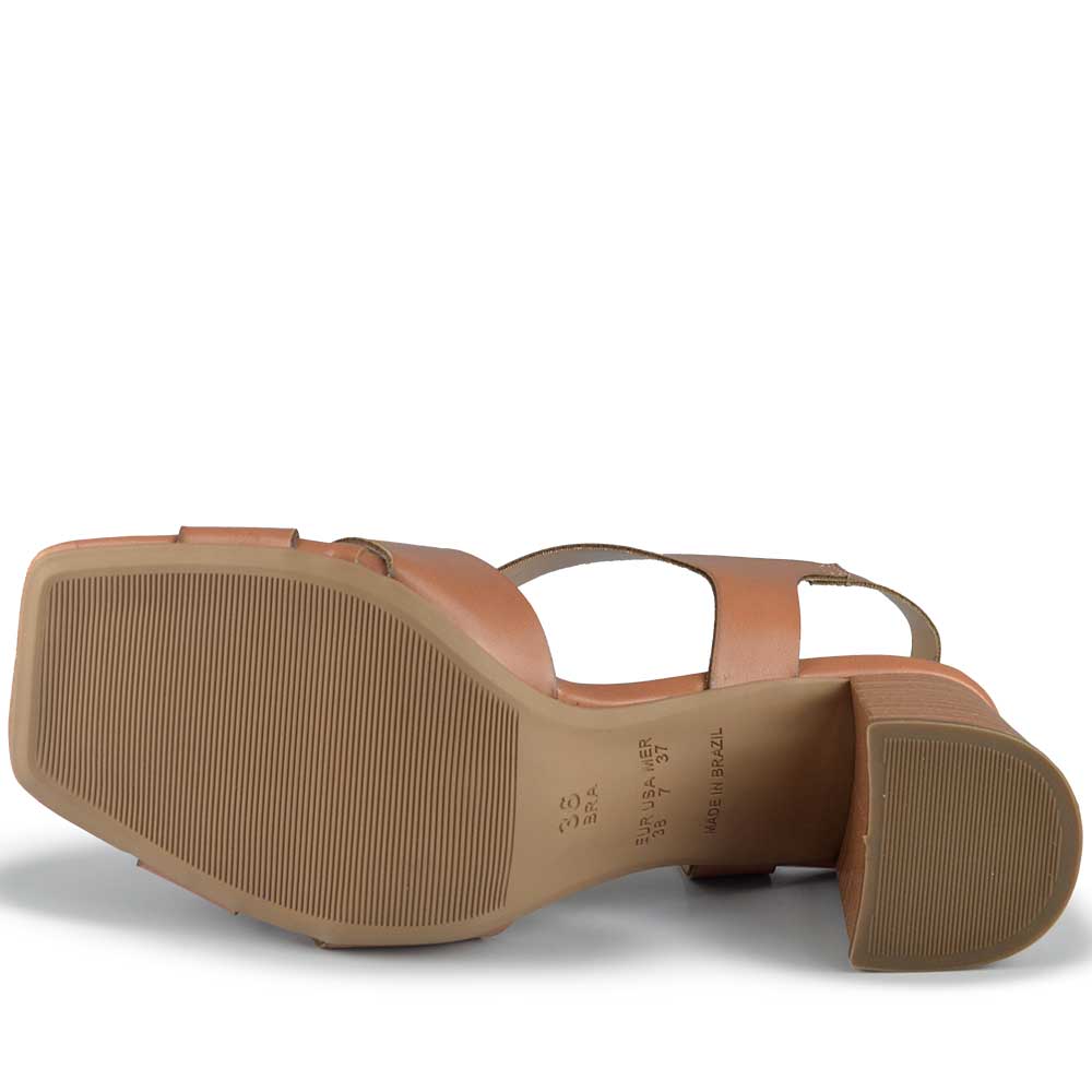 Sandália Salto Bloco Vero K Feminina 130.893 - Foto 5