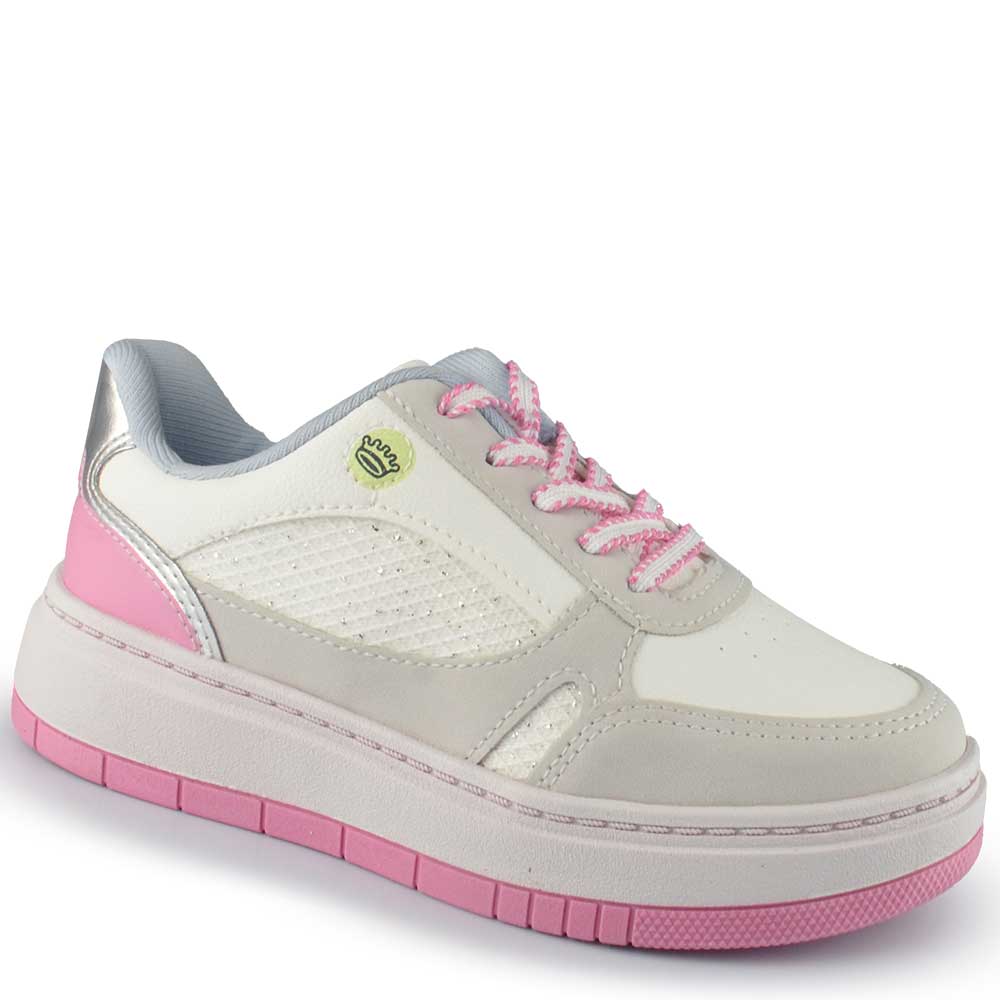 Tênis Casual Pink Cats Infantil Feminino V5641 - Foto 2