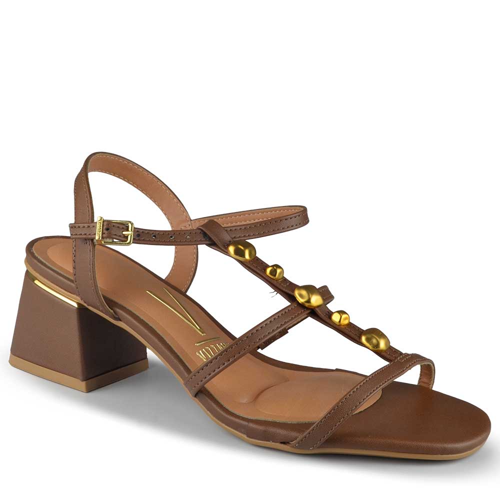 Sandália Salto Bloco Vizzano Feminina 6428.153 - Foto 2