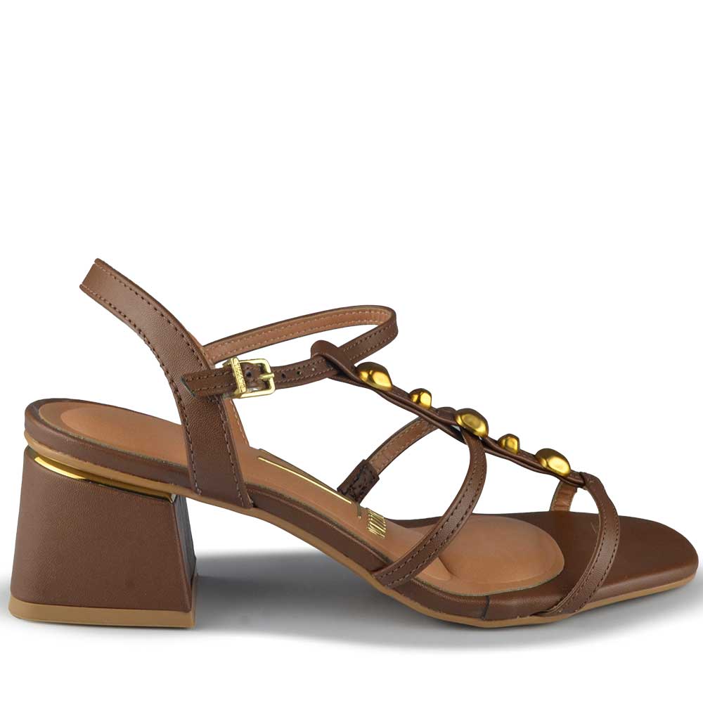 Sandália Salto Bloco Vizzano Feminina 6428.153 - Foto 1