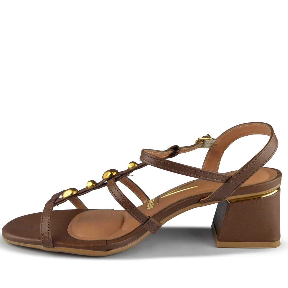 Sandália Salto Bloco Vizzano Feminina 6428.153 - Foto 3