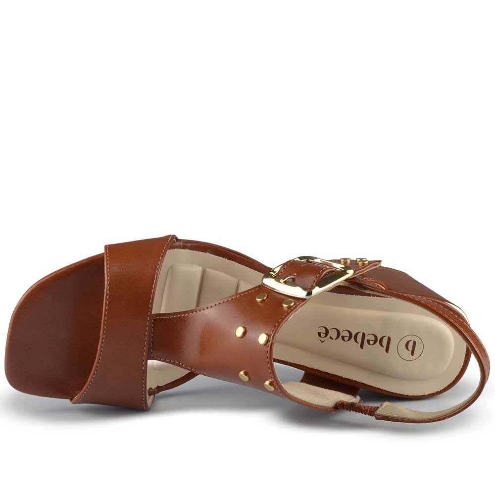 Sandália Salto Bloco Bebece Feminina T6011-202 - Foto 4