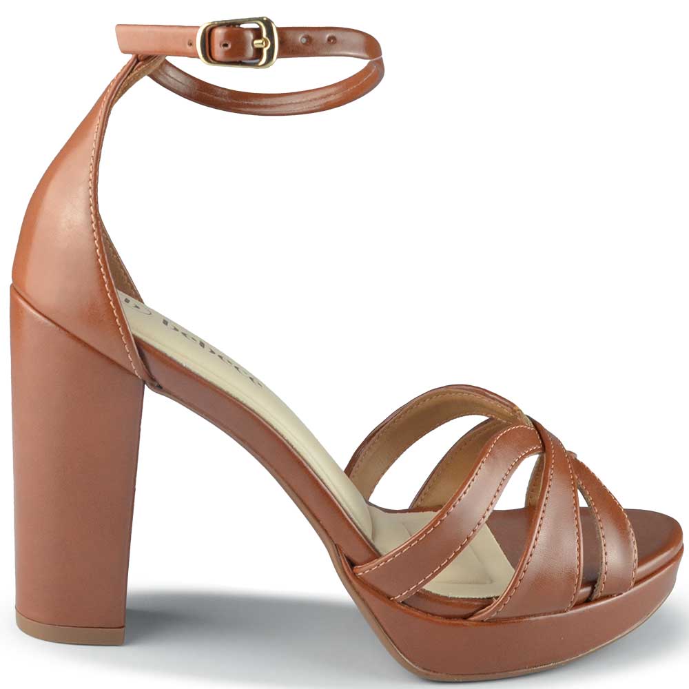 Sandália Salto Alto Bebece Feminina T8428-247 Lojas Kikos