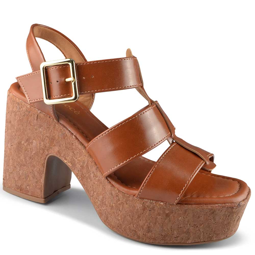 Sandália Salto Grosso Bebece Feminina T5119-054 - Foto 2