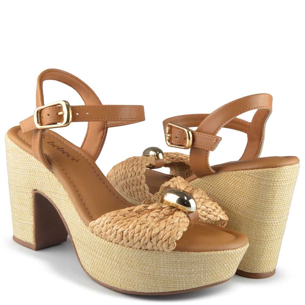 Sandália Salto Grosso Bebece Feminina T5118-187 - Foto 6