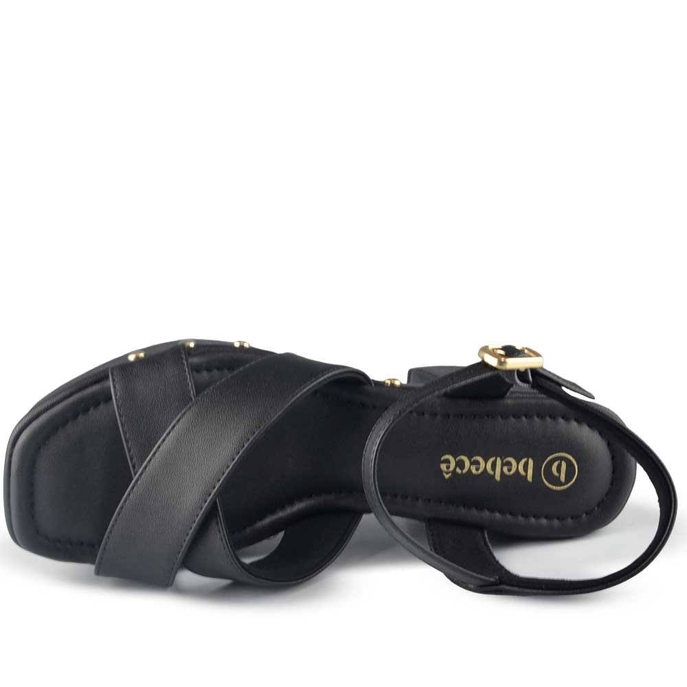 Sandália Salto Grosso Bebece Feminina T5110-130 - Foto 4