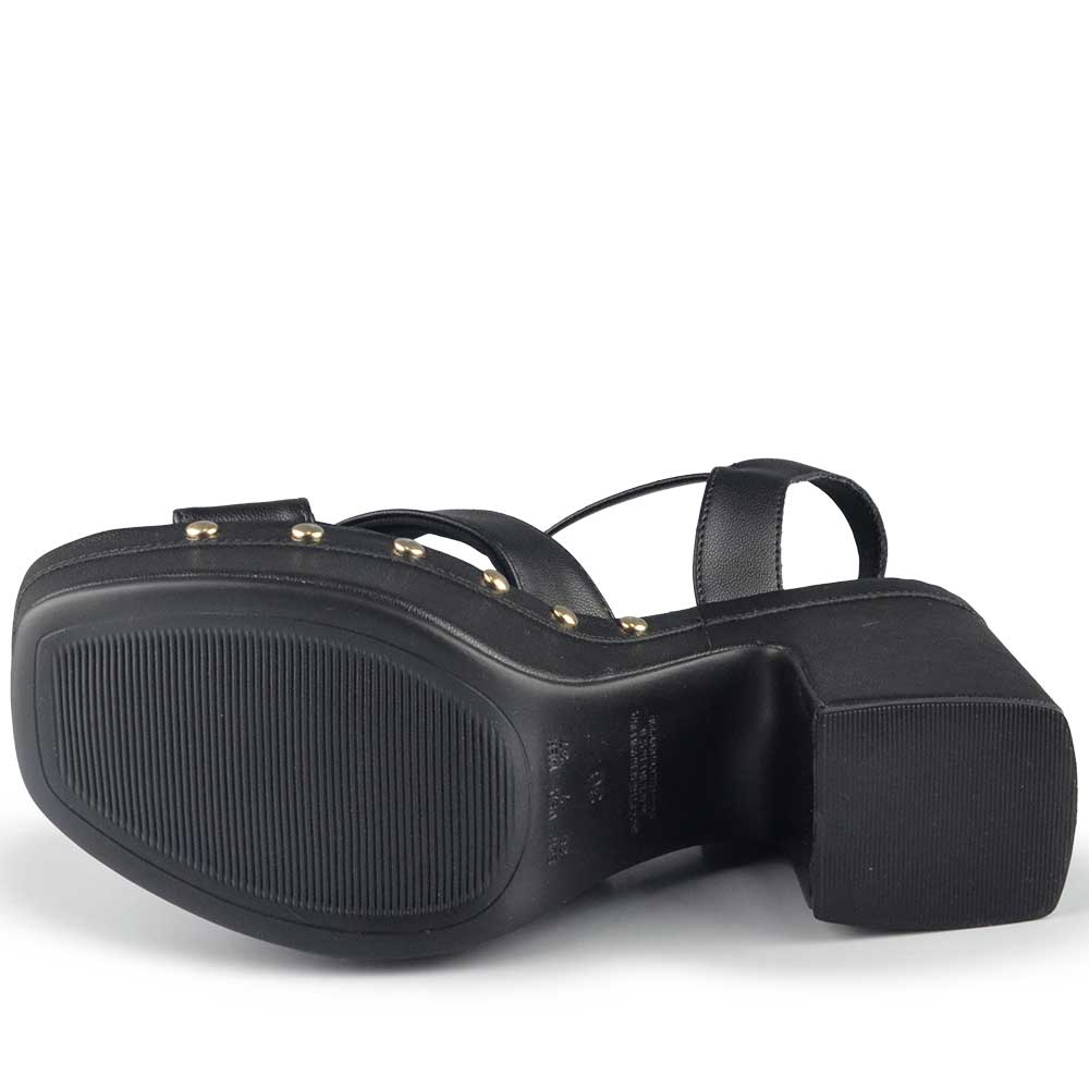 Sandália Salto Grosso Bebece Feminina T5110-130 - Foto 5