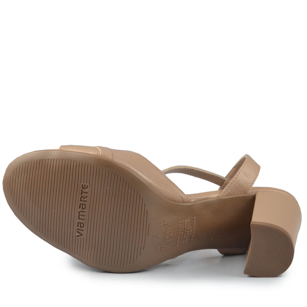 Sandália Salto Alto Via Marte Feminina 318-003-01 - Foto 5