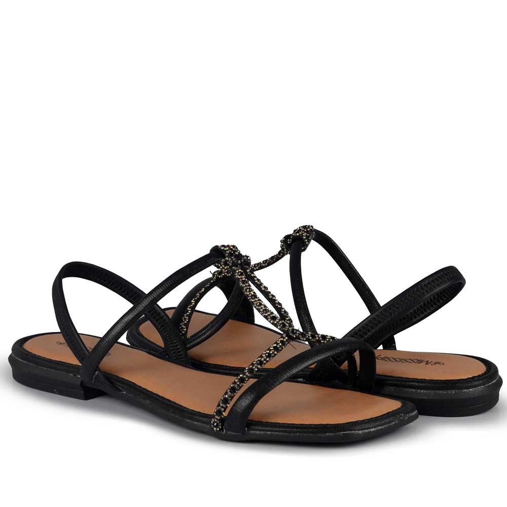 Sandália Rasteira Mississipi Feminina MF842 - Foto 6