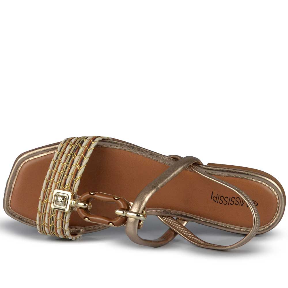 Sandália Rasteira Mississipi Feminina MF302 - Foto 4