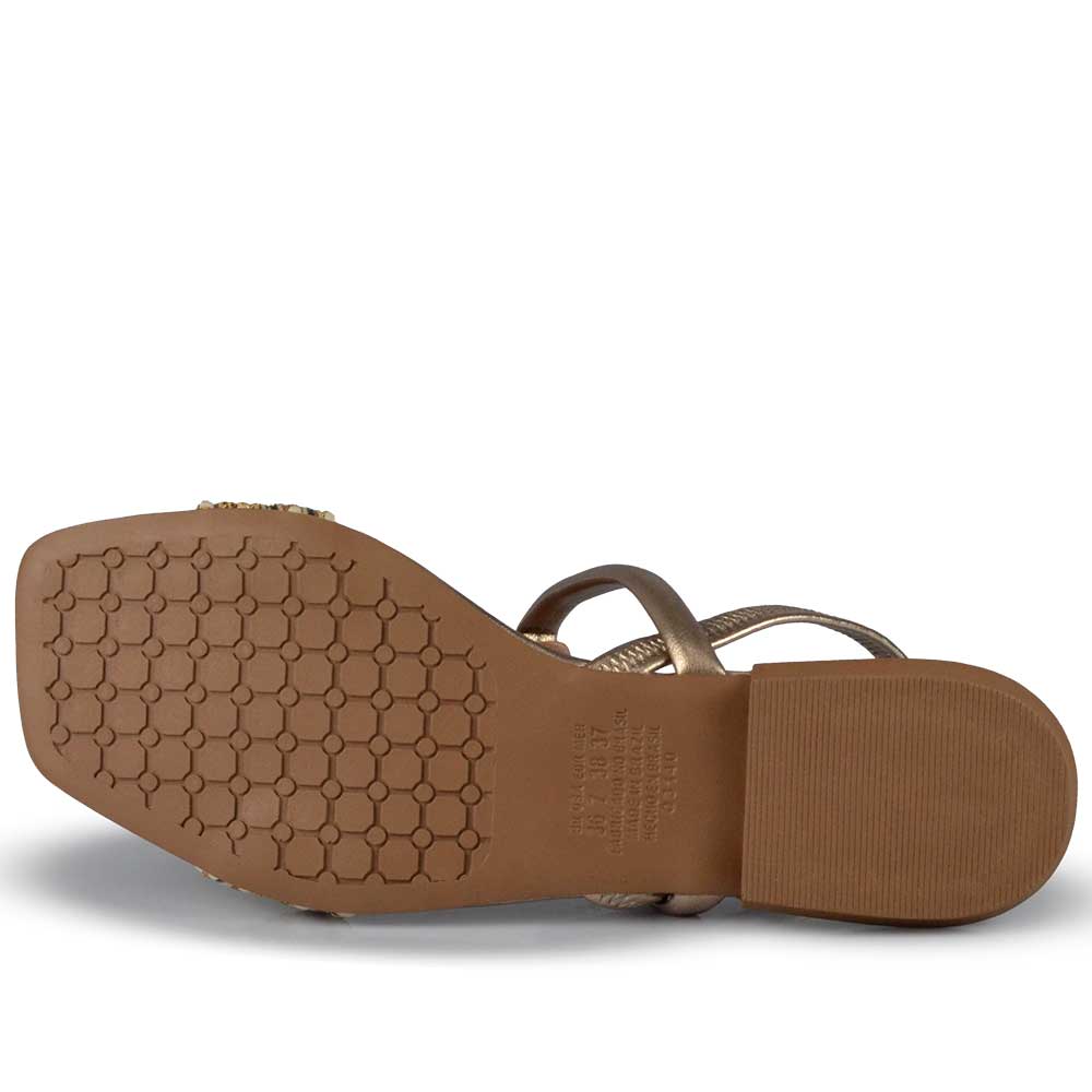 Sandália Rasteira Mississipi Feminina MF302 - Foto 5