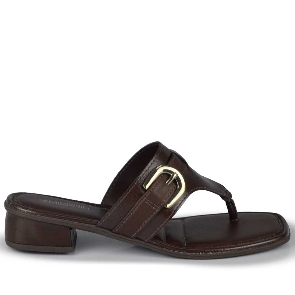 Tamanco Salto Baixo Mississipi Feminino MF892 - Foto 1