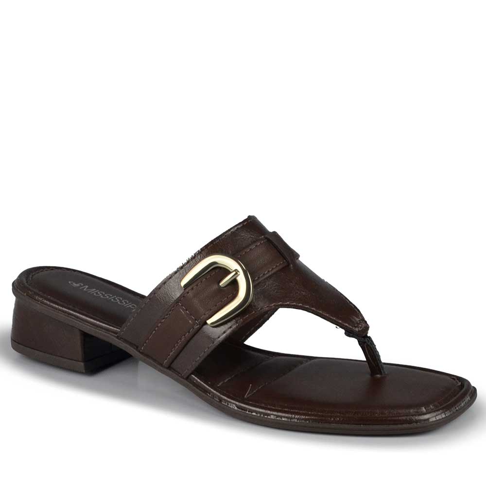 Tamanco Salto Baixo Mississipi Feminino MF892 - Foto 2