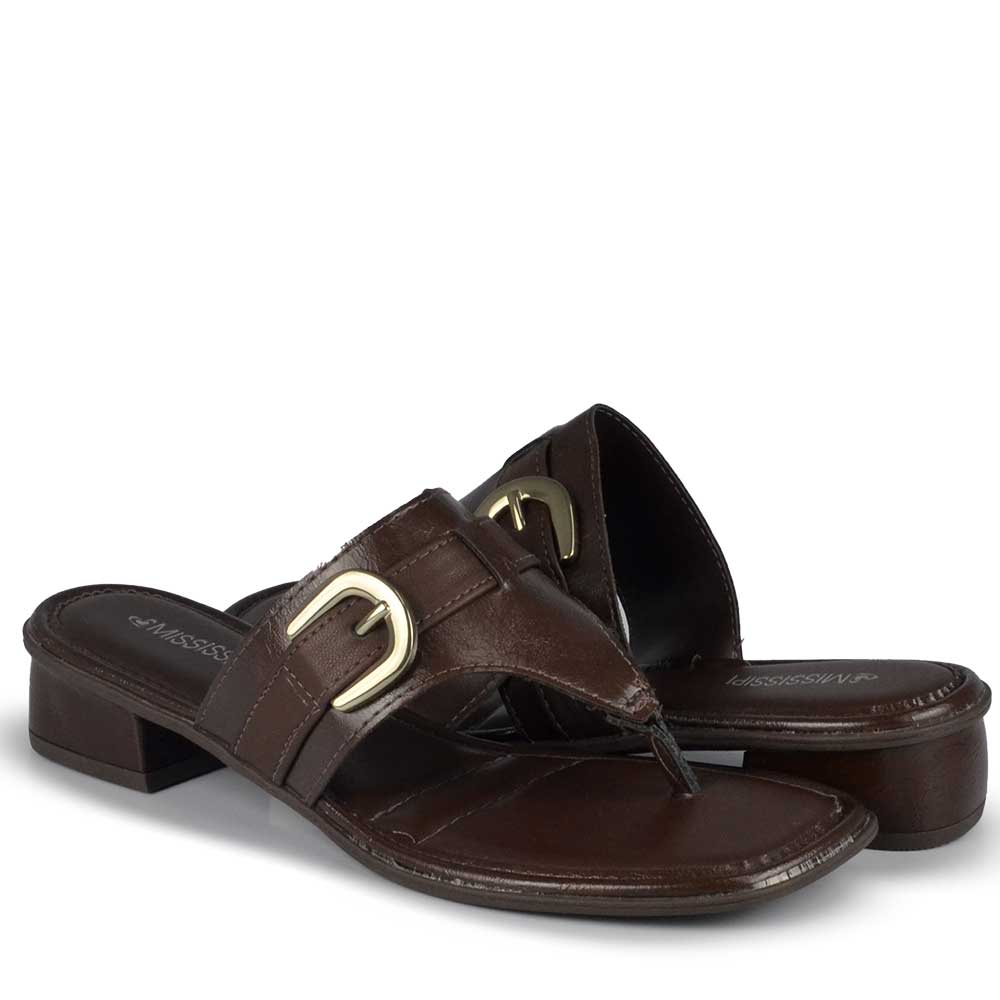 Tamanco Salto Baixo Mississipi Feminino MF892 - Foto 6