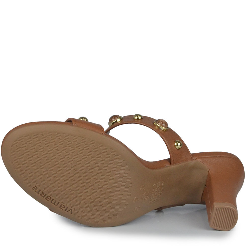 Tamanco Via Marte Feminino 303-003-01 - Foto 5