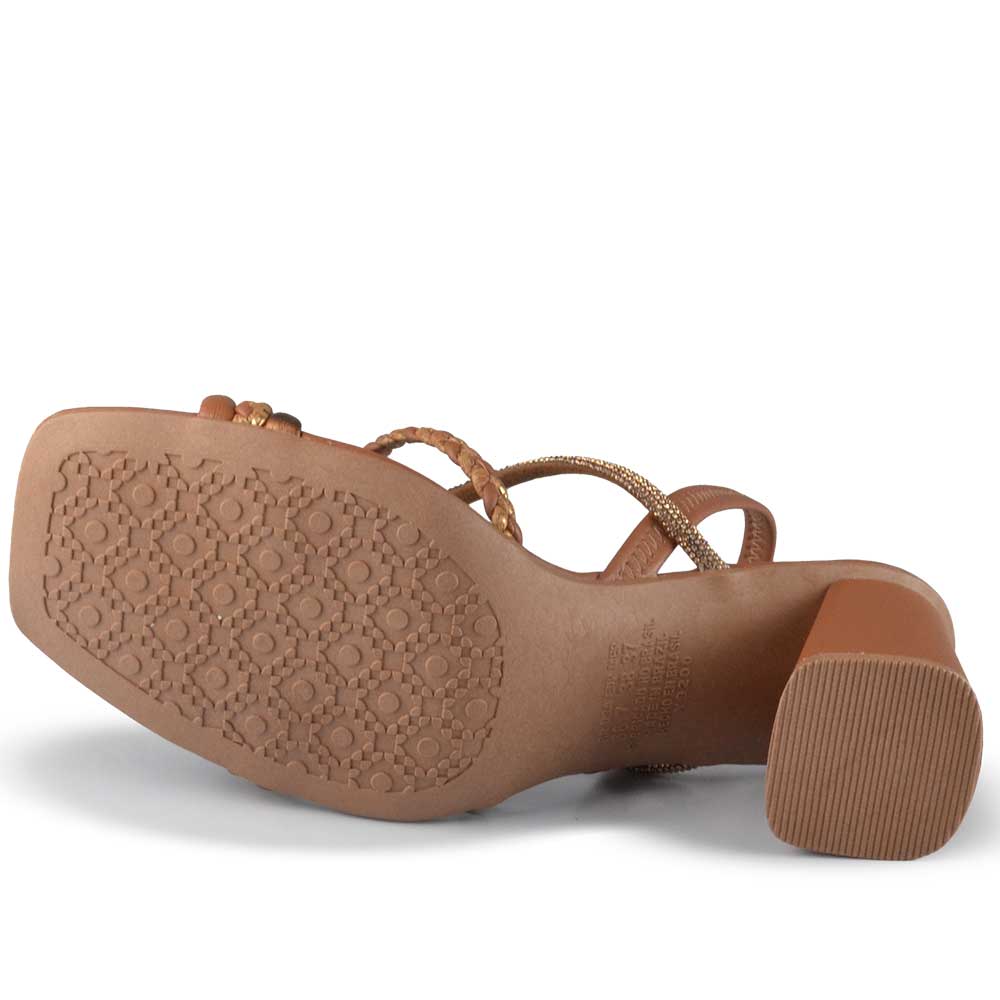 Sandália Salto Bloco Dakota Feminina Y961 - Foto 5