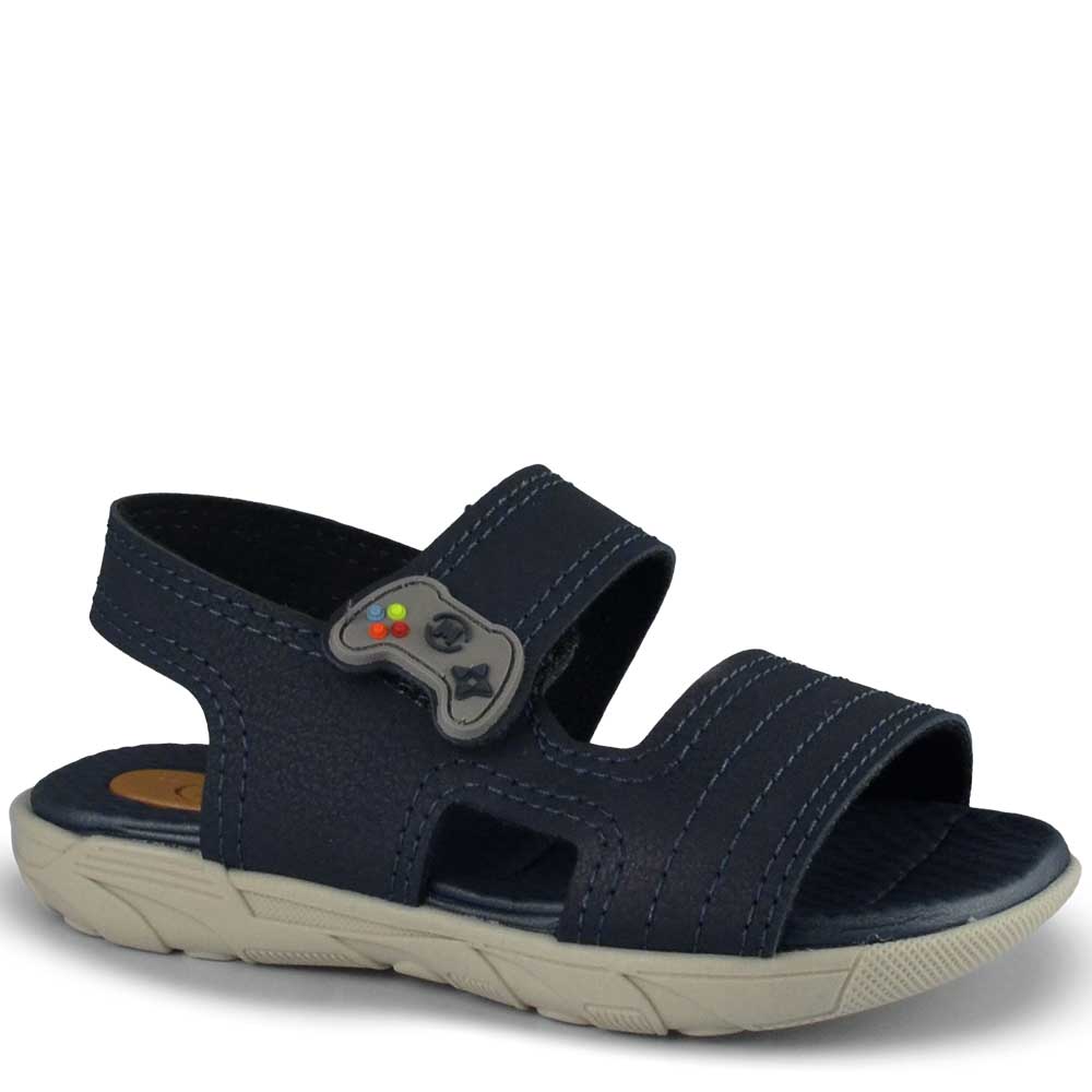 Sandália Papete Infantil Molekinho Masculino 2135.662 - Foto 2