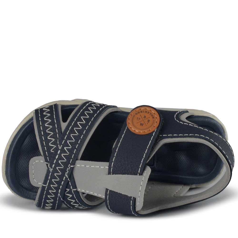 Sandália Papete Infantil Molekinho Masculino 2135.167 - Foto 4