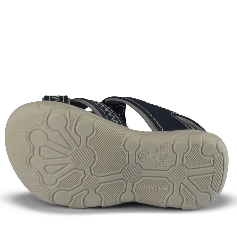 Sandália Papete Infantil Molekinho Masculino 2135.167 - Foto 5