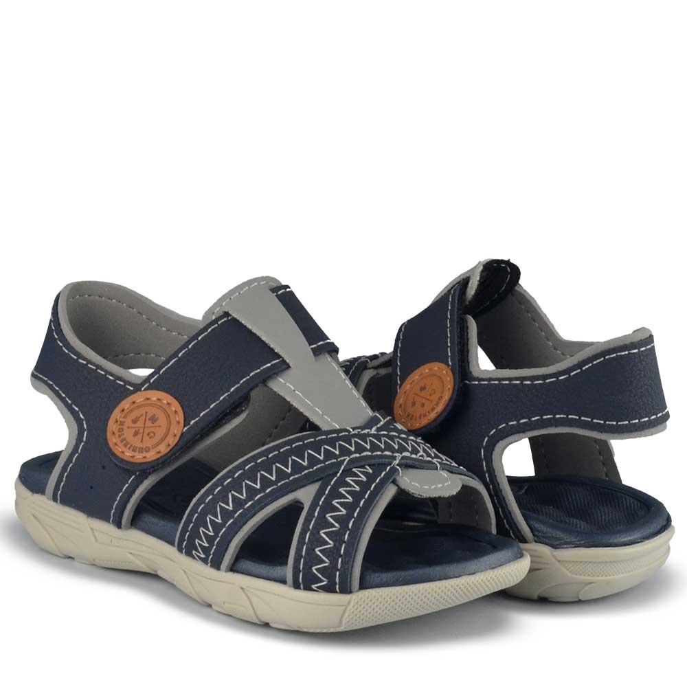 Sandália Papete Infantil Molekinho Masculino 2135.167 - Foto 6