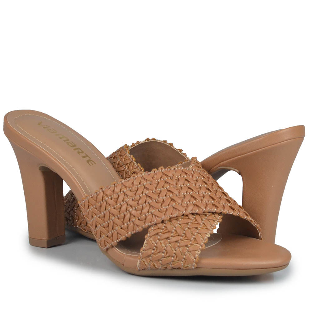 Tamanco Via Marte Feminino 303-001-01 - Foto 6