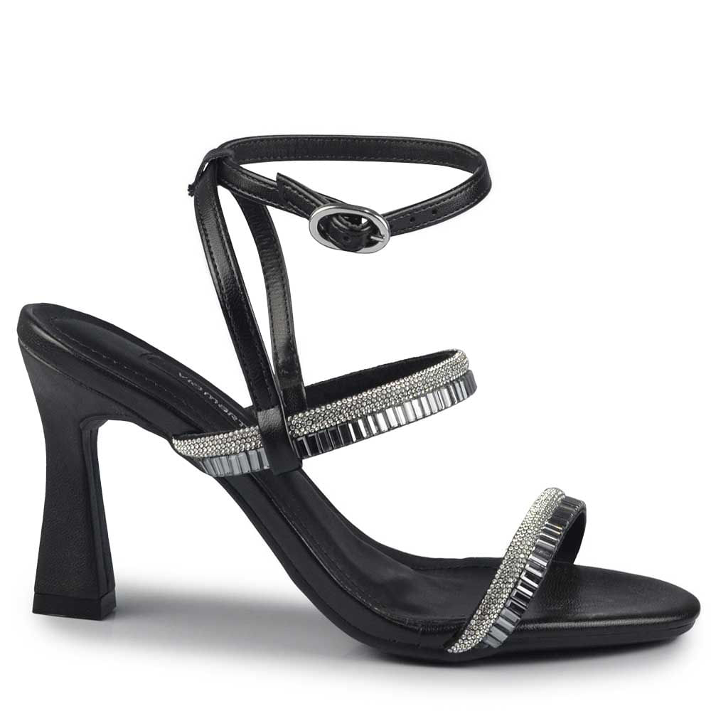 Sandália Salto Alto Via Marte Feminina 279-005-01 - Foto 1