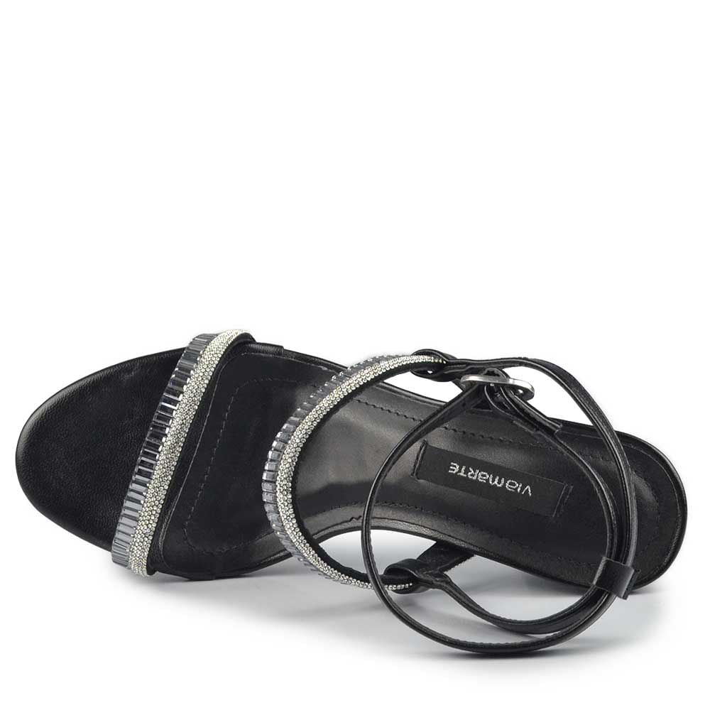 Sandália Salto Alto Via Marte Feminina 279-005-01 - Foto 4