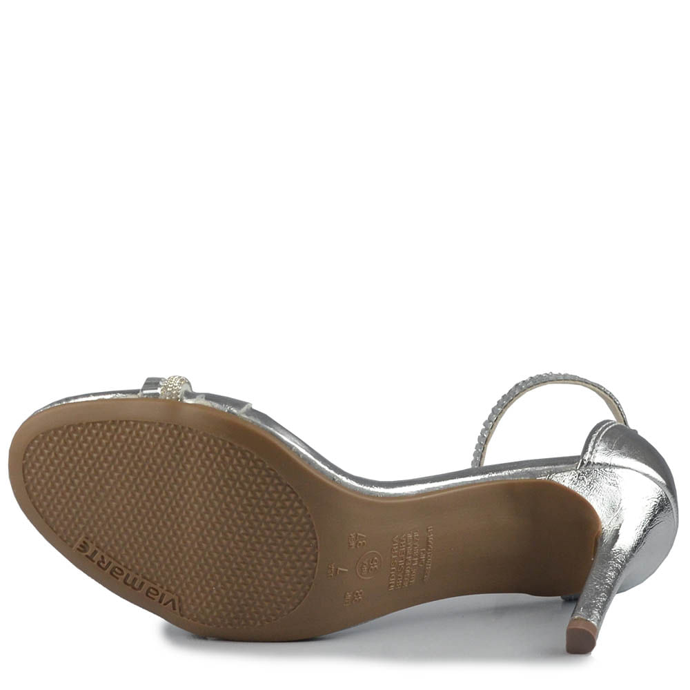 Sandália Salto Fino Via Marte Feminina 282-001-01 - Foto 5